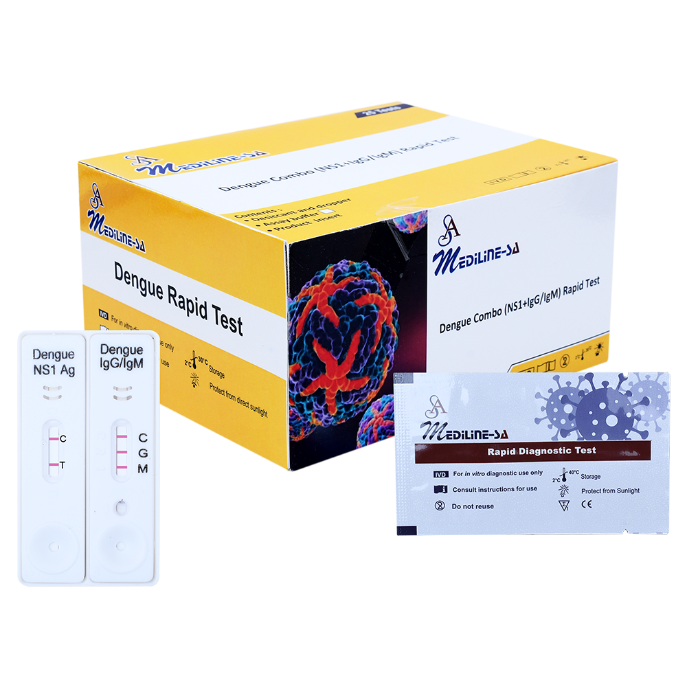 Dengue NS1Ag + IgG/IgM Combo Rapid Test